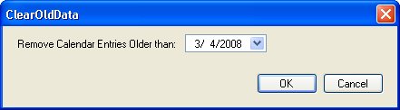 Clear Old Calendar Entries