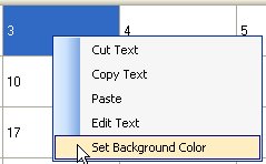 Main Context Menu Popup