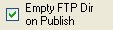 Empty Dir Checkbox