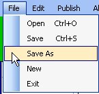 File Save As