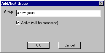 Screen Shot of Add/Edit Group Dialog